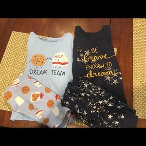 2 pairs Old Navy Pajamas!